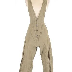 Button-Front Jumpsuit